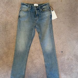 NWT Current/Elliott stovepipe denim size 27